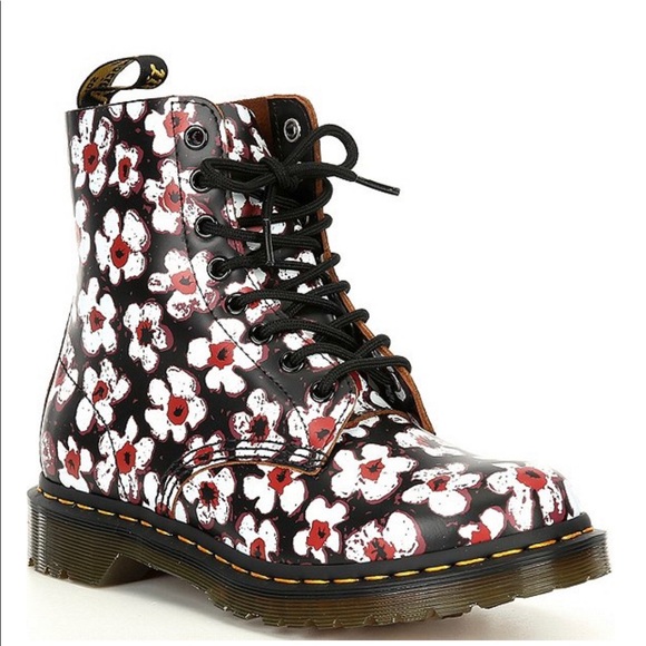 Dr MARTENS 1460 PASCAL Combat Boots Size: 7 - Picture 4 of 5